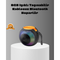 Portable Bluetooth Speaker – RGB Lights, Powerful Bass and 8 Hours Battery Life
