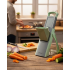Steel Hand Grater with Chopping and Slicing Apparatus