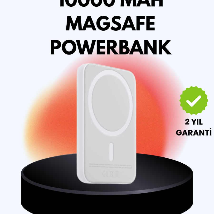 Ultra Thin Magnetic Powerbank – Fast Charging, Strong Hold, 10000 mAh Capacity
