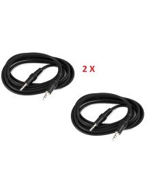 2 Aux Cables 100 cm