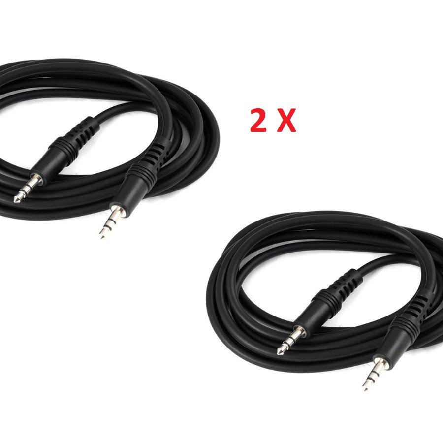 2 Aux Cables 100 cm