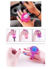 2 Nail Polish Holders