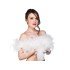2 Meters Boa Feather Otriş - White