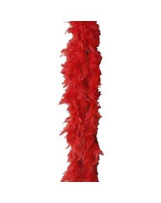 2 Meters Boa Feather Otriş - Red