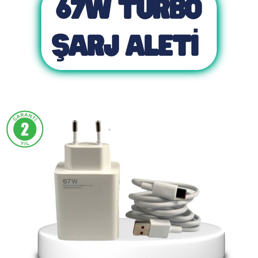 67 Watt Fast Charger Poco F2 F3 F4 Compatible