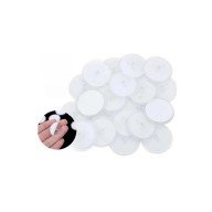 20 Pieces Transparent Round 3 Cm Diameter Strong Disc Adhesives