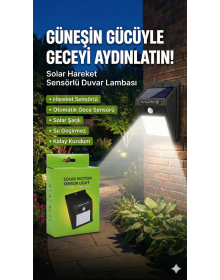 20 LEDs Outdoor Solar Lamp with Motion Sensor