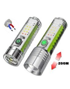 2023 Series 8 Mode Rechargeable New Generation Flashlight Watton Wt-609