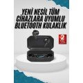 In-Ear Bluetooth Headset RGB Light Dual Microphone iOS/Android Compatible BT 5.2