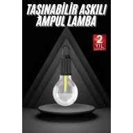 3 Different Mode LED Rechargeable Hanging Hook Camping Lamp Portable Bulb