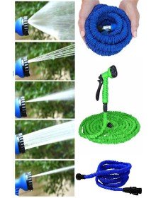 22.5 Meter Extended Garden Irrigation Car Wash Hose 7 Stage Nozzle Gun