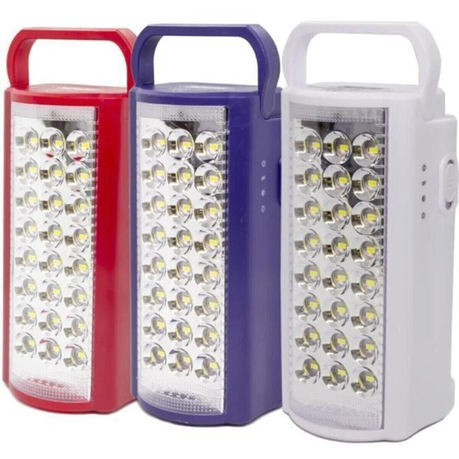 Battery Powered LED Searchlight with 24 Large LEDs and 80 Hours Burning Power Bank Feature