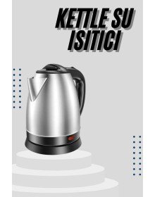 Kettle C F Type 220-240V Stainless Steel Electric Corded Automatic Shut-Off