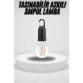 Portable Hanging Bulb Camping Lamp Hanging Type-C Rechargeable Garden Lamp