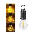 Portable Hanging Bulb Camping Lamp Hanging Type-C Rechargeable Garden Lamp