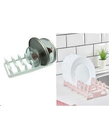 Set of 2 Pot Lid Organizer and Practical Plate Holder