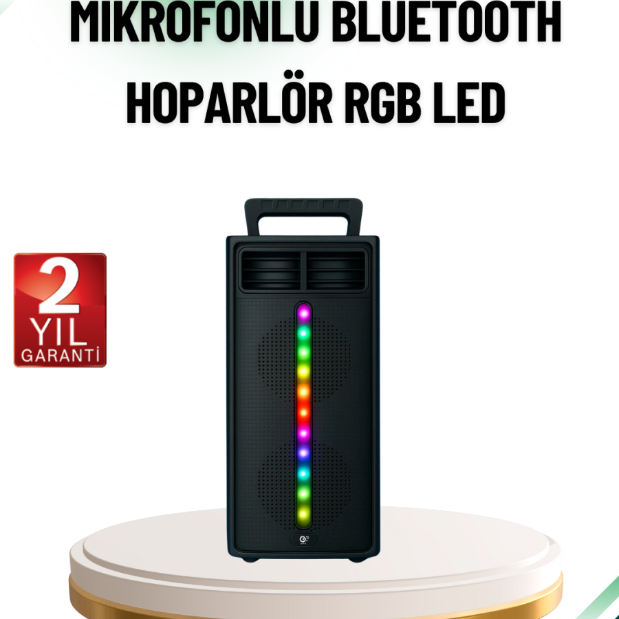 Rechargeable Lighted Bluetooth Speaker | USB, AUX, TF Card and Radio Supported Rechargeable Lighted Bluetooth Speaker | USB, AUX, TF Card and Radio Supported
