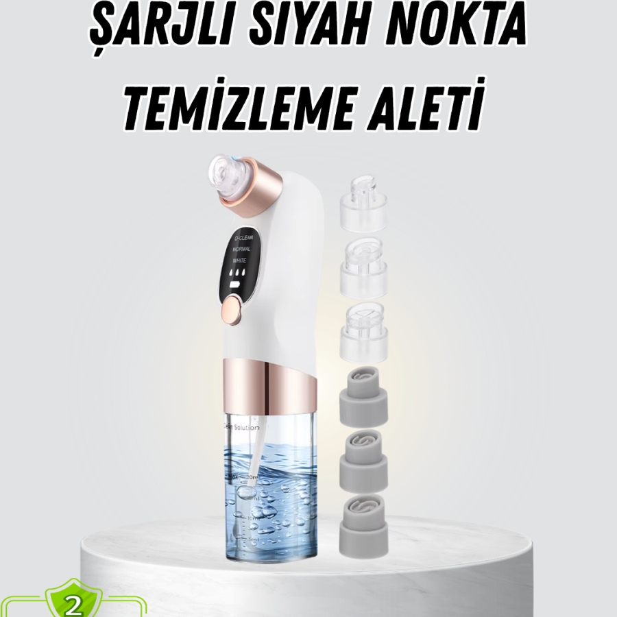 Blackhead Remover with Vacuum Technology – Massage Skin Care Device that Equalizes Skin Tone