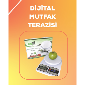 High Precision Digital Kitchen Scale with LCD Display