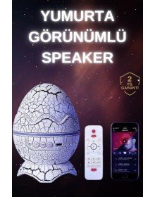 Dinosaur Speaker Color Changing Projection Mode Bluetooth Speaker Night Light