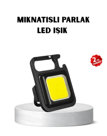 USB Type-C Rechargeable Mini Flashlight – Magnetic, Foldable and Bottle Opener Design