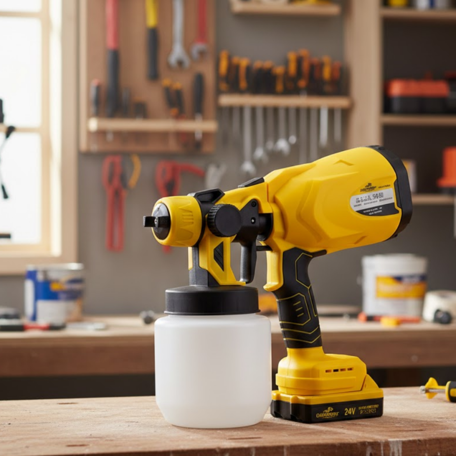 Cordless Spray Gun High Performance Home and Workshop Use Cordless Spray Gun High Performance Home and Workshop Use