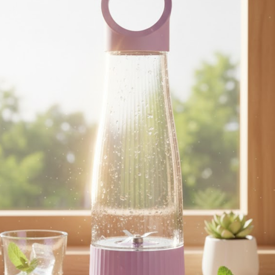 Practical-Use USB Rechargeable Fruit and Smoothie Blender