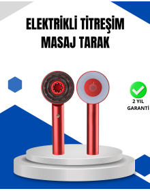 Micro Current Technology Electric Hair Massage Brush with Oil Application