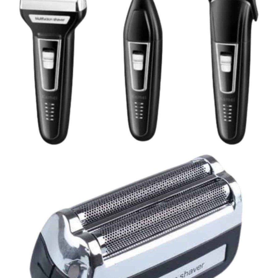 Ear Nose Hair Clipper Neck Cheek Shaving Set Professional with 3 Heads Ear Nose Hair Clipper Neck Cheek Shaving Set Professional with 3 Heads