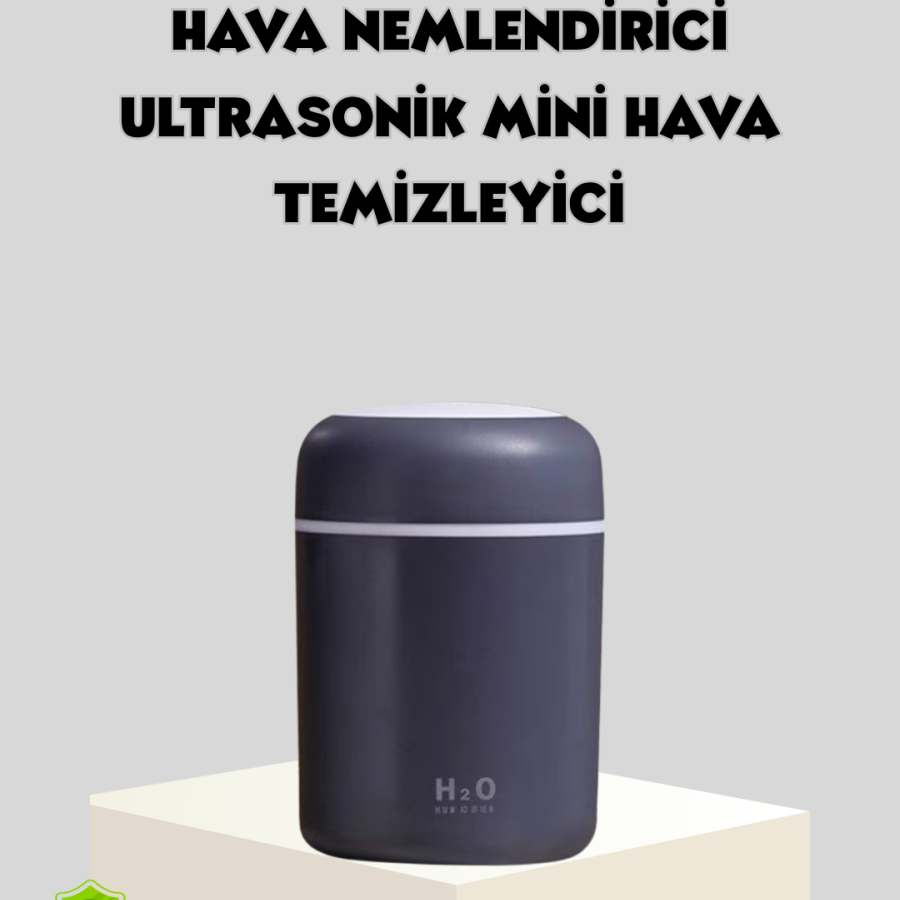 USB Humidifier with LED Light – Continuous and Intermittent Spray Mode