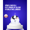 Foldable 5-Sided LED Lamp with USB and Solar Charge Foldable 5-Sided LED Lamp with USB and Solar Charge