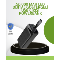 Ultra Powerful 50,000 mAh Powerbank – Charging Unit with LED Display, Multiple Connection Options, Smart Protection System Ultra Powerful 50,000 mAh Powerbank – Charging Unit with LED Display, Multiple Connection Options, Smart Protection System