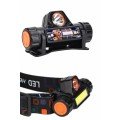 Head Lamp Work Light Super Bright Magnet Lithium Lion Battery Powered