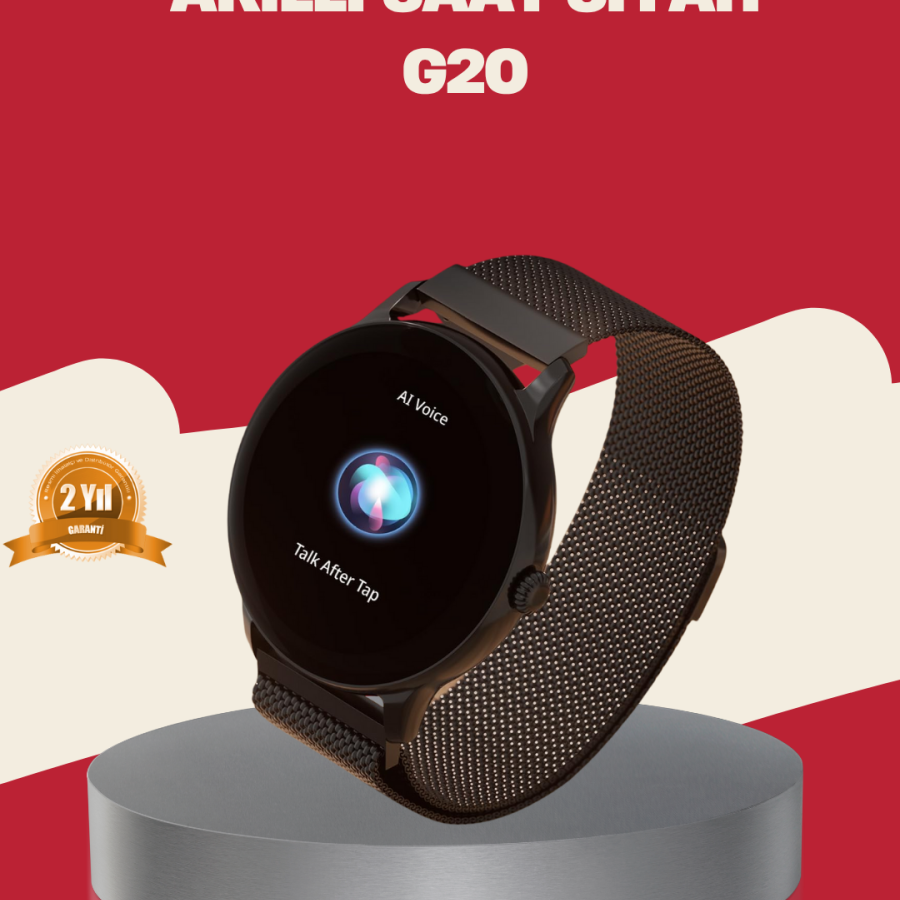 Haino Teko G20 Mini – Stylish, Water-Resistant Smart Watch with Notification and Sports Modes