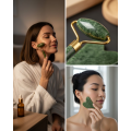 Facial Massager Roller and Gua Sha Set of 2