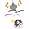 Camping Lamp Solar Powered Solar 5 Blades Folding Lamp Caravan Camping Lamp Solar Powered Solar 5 Blades Folding Lamp Caravan