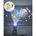 Smart Mini Projector with 500 ANSI Lumens Brightness