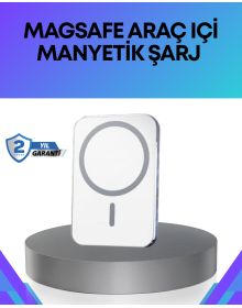 360° Rotating Head MagSafe Car Phone Holder Fast Charging