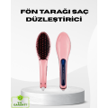 Hair Straightener with Ceramic Plate, Fast Heating, 5 Level Heat Adjustment