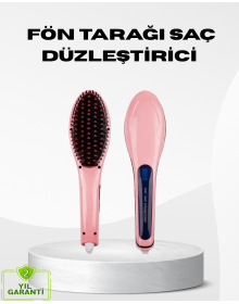 Hair Straightener with Ceramic Plate, Fast Heating, 5 Level Heat Adjustment