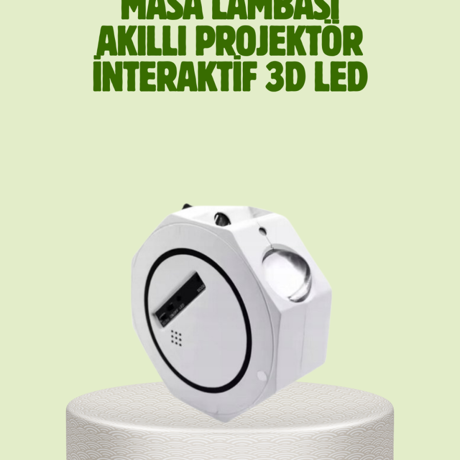 Multi-Mode Star and Ocean Effect Night Light Projector