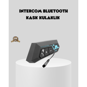 BT22 In-Helmet Bluetooth Headset Fast Pairing and Noise Canceling Microphone