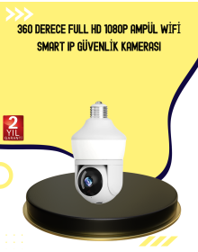 1080P Image Quality Wi-Fi Bulb Type Security Camera