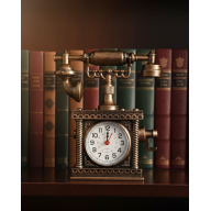 Decorative Modern Alarm Clock Easy Installation and Practical Use