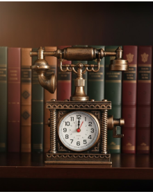 Decorative Modern Alarm Clock Easy Installation and Practical Use