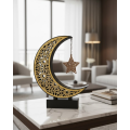 3D Crescent Star Table Top Decoration 23x23 cm Ramadan Concept Design 3D Crescent Star Table Top Decoration 23x23 cm Ramadan Concept Design