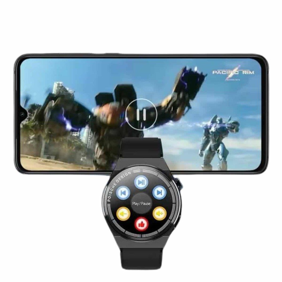 Smart Watch with Multiple Lanyards Gift Answering Calls Listening to Music Touch Screen