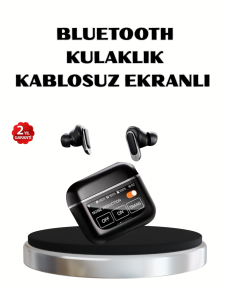 Wireless Bluetooth Headset with ANC Technology – Touch, Digital Display, High Sound Quality