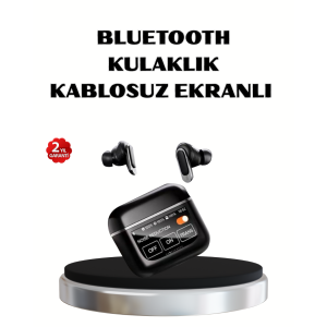 Wireless Bluetooth Headset with ANC Technology – Touch, Digital Display, High Sound Quality