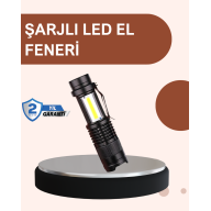 2000 Lumen Powerful LED Flashlight with Aluminum Body